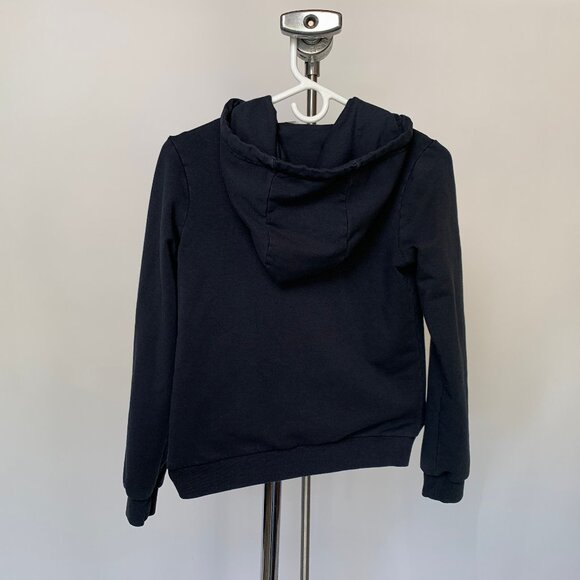 Super soft, lined Marine Layer hoodie in Navy. Full zip. XS. NWOT - Picture 5 of 9